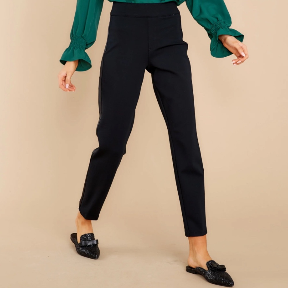 SPANX | The Perfect Black Ankle Slim Straight Tuxedo Pants